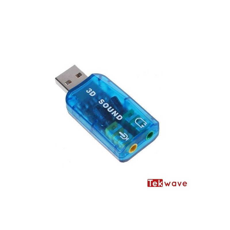 Adaptateur Audio USB 2.0 - Jack