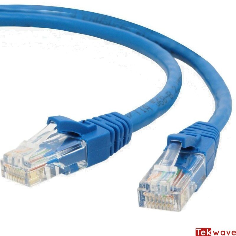 Câble Réseau Rj45 Cat 5E / 3M / Bleu
