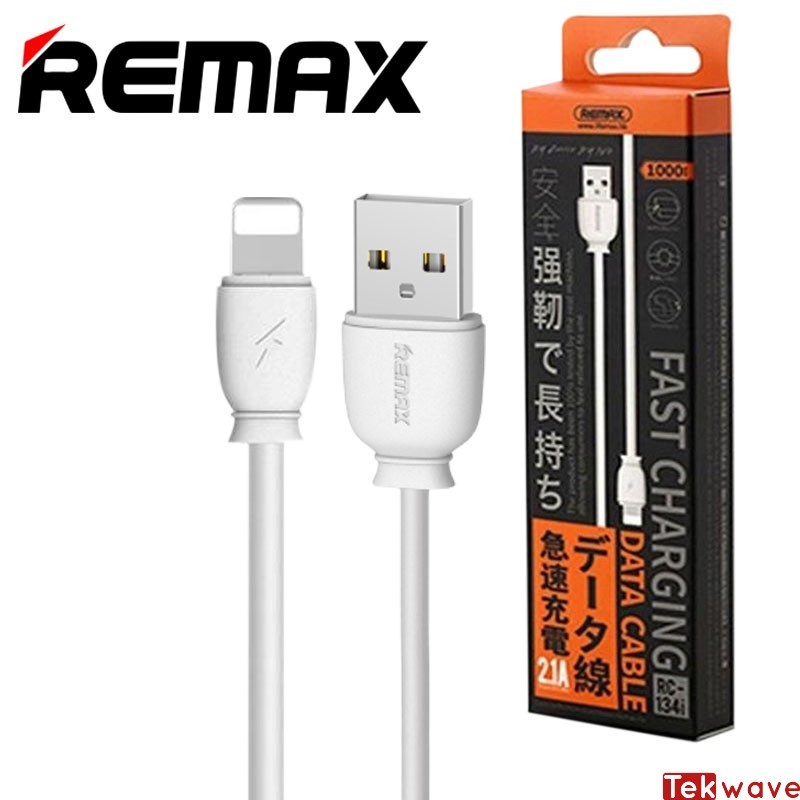 Câble Chargeur pour iPhone- Remax - Blanc