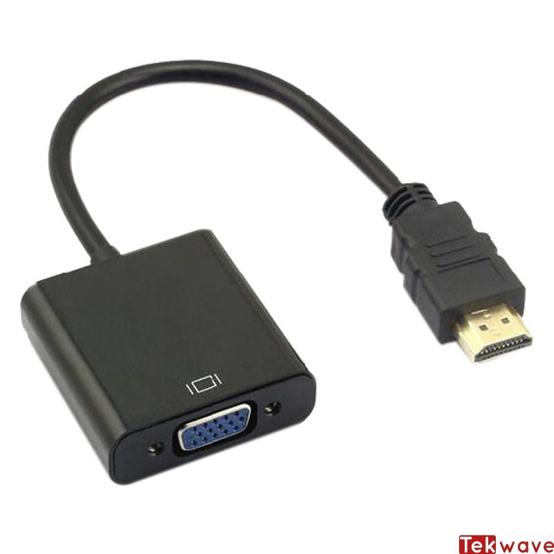 Adaptateur HDMI vers VGA - Noir